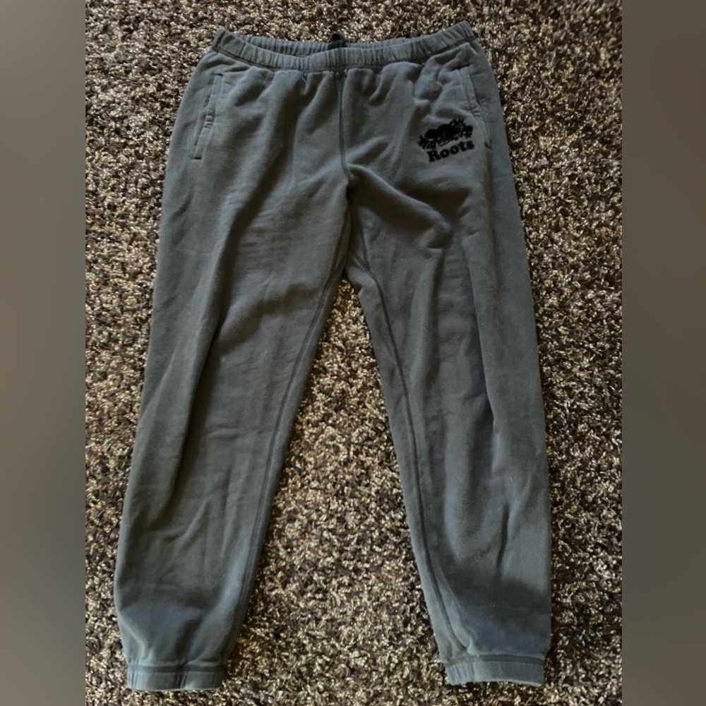 Roots sweatpants size large